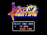 Art of Fighting, capture d'écran